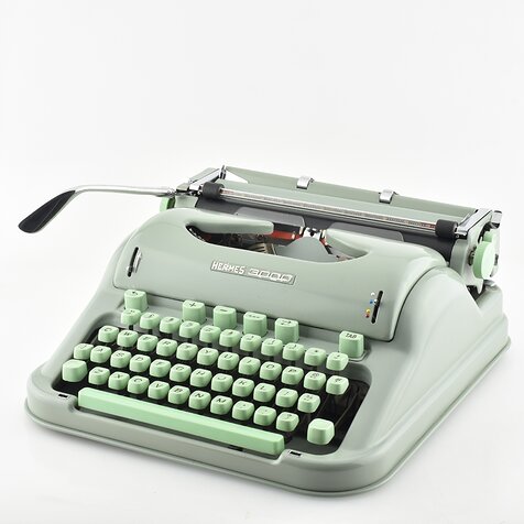 Hermes 3000 Typewriter in Mint condition
