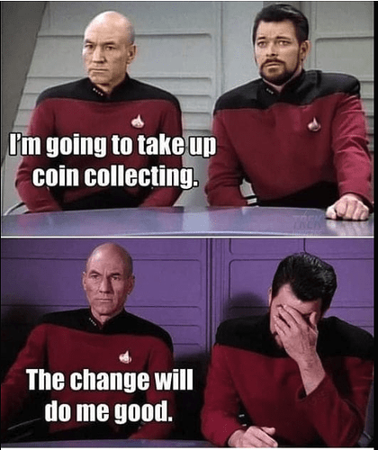 star trek coin collecting