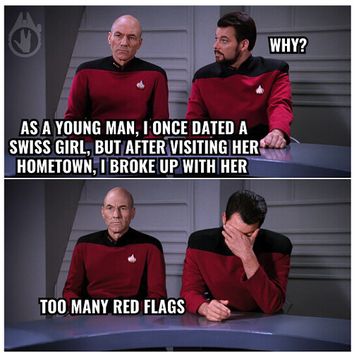 star trek red flags