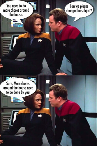 star trek chores