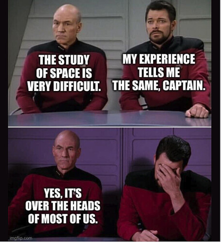 star trek study of space