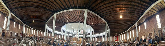 Pano of the Shrine of Our Lady of Martyrs