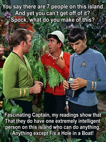 star trek gilligans island