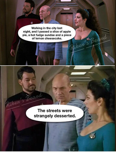 star trek desserted streetys