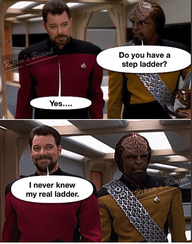 Star trek step ladder