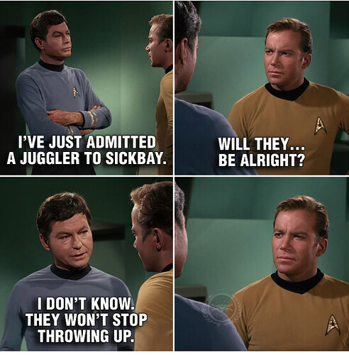 star trek juggler