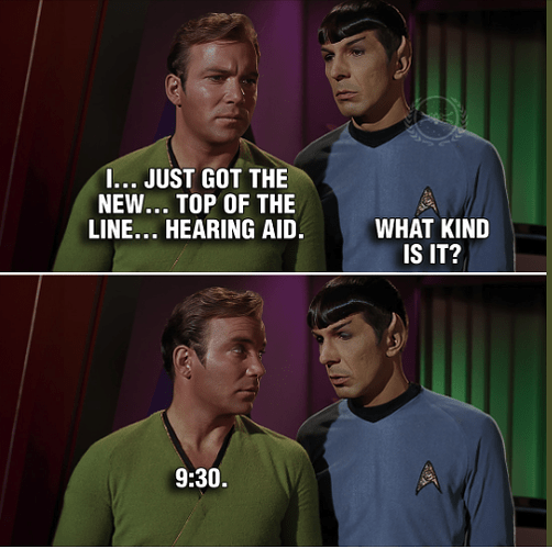 star trek hearing aid