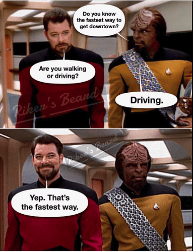 star trek driving