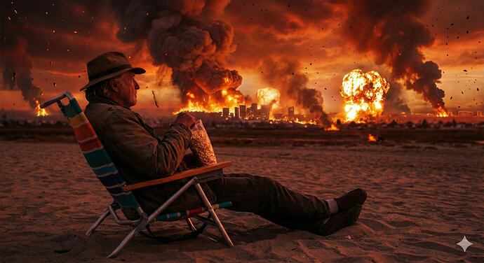 Watching the world burn