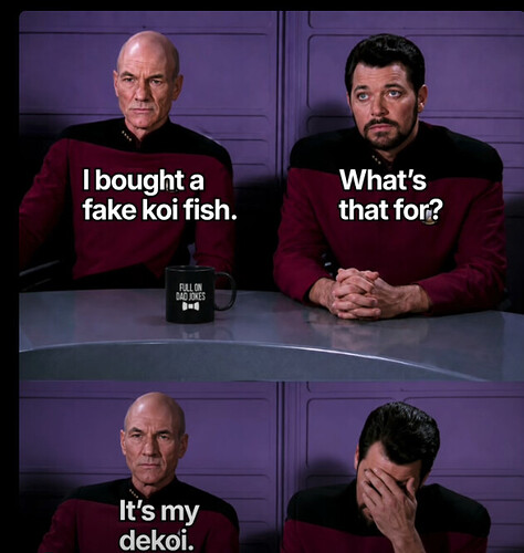 star trek fake koi