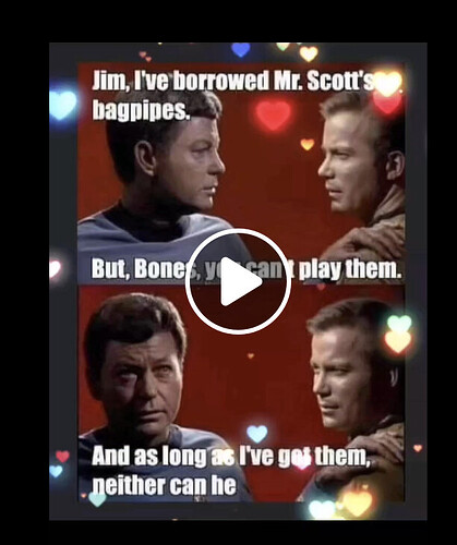 star trek bagpipes