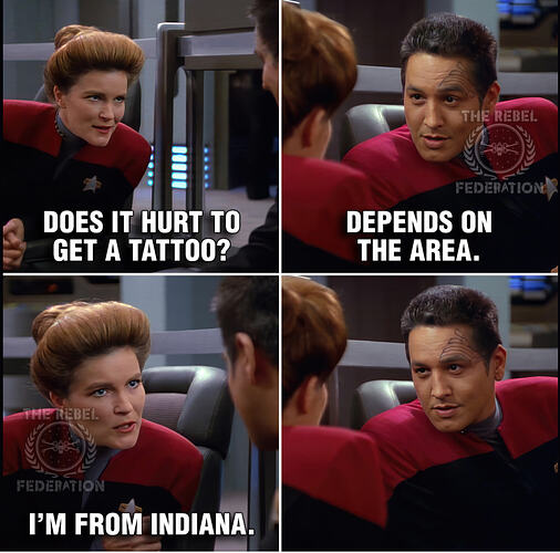 star trek tattoo indiana