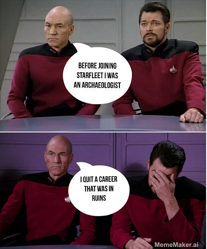 star trek arcaheologist