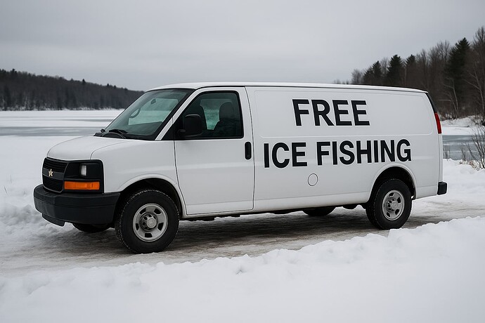 ice fishing