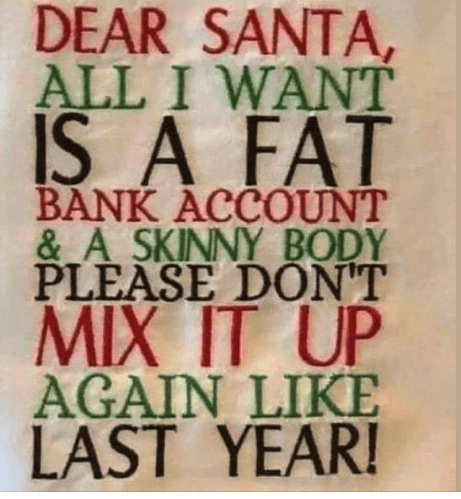 note to Santa