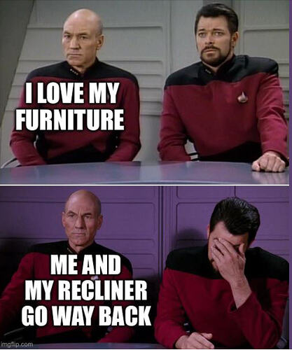 star trek recliner
