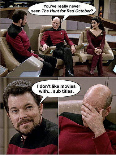 star trek sub titles