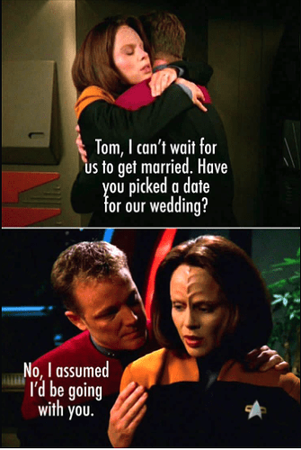 star trek wedding