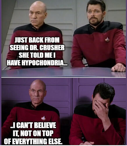 star trek hypochondria