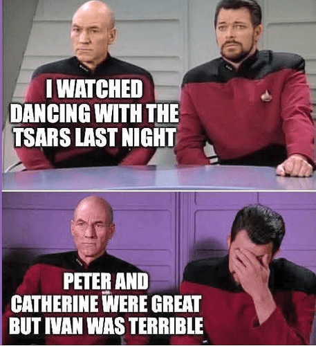 star trek dancing tsars
