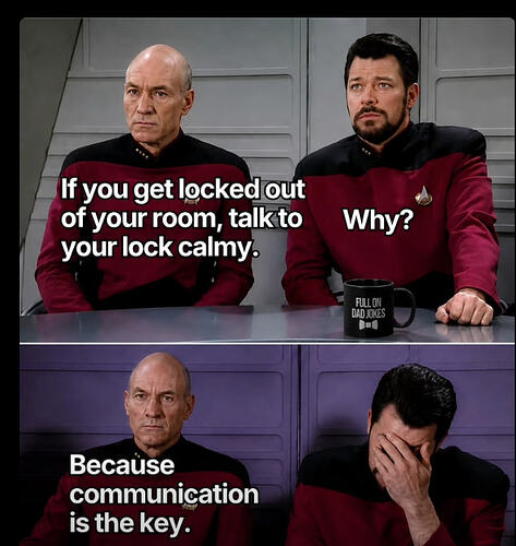 star trek communication is key