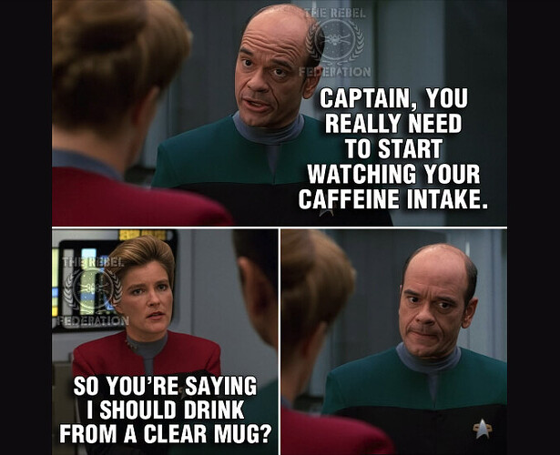 star trek coffee
