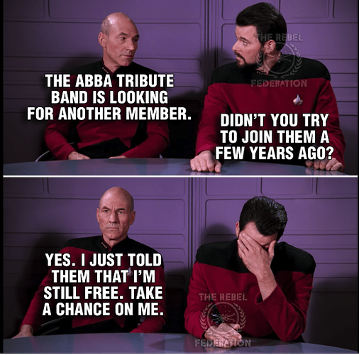 star trek ABBA tribute band what ????