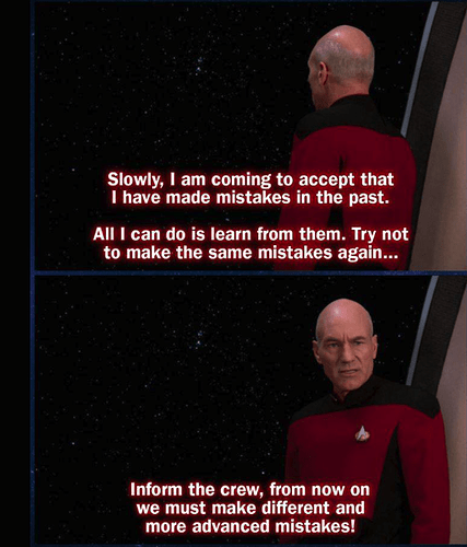 star trek mistakes
