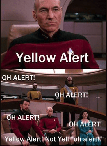 star trek yellow alert