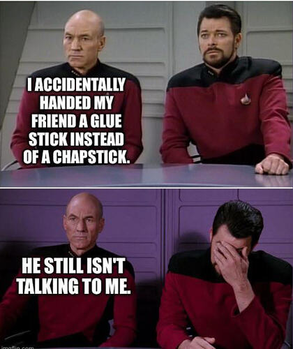 star trek glue stick