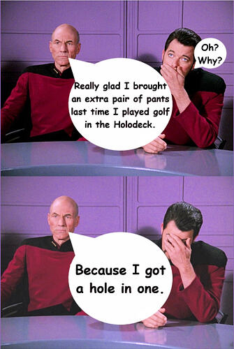 star trek golf