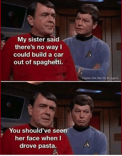 star trek drive pasta