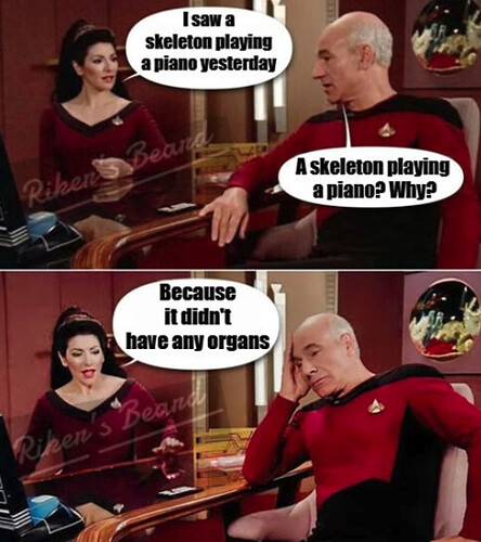 star trek playing piano