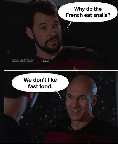 star trek eat snails