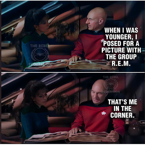 star trek REM???
