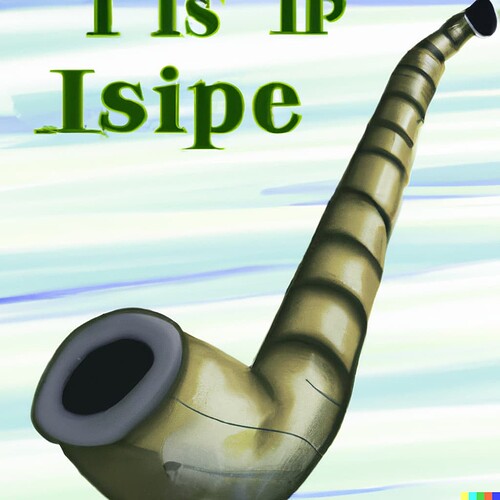 DALL·E 2022-10-21 13.57.58 - this is not a pipe digital art