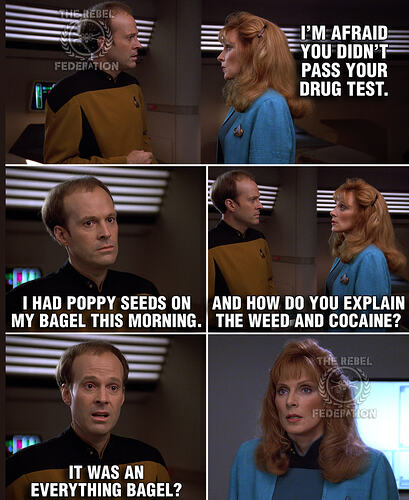 star trek drug test