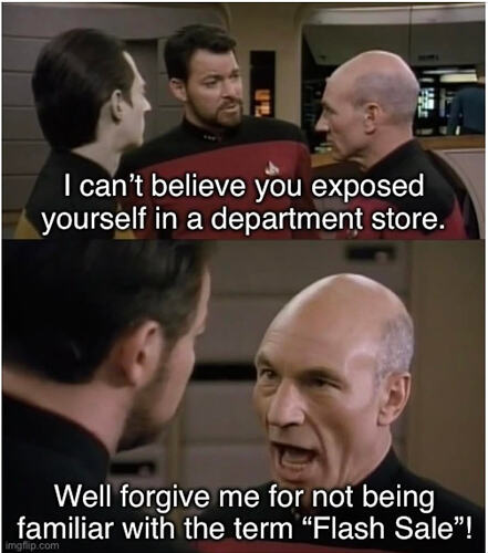 star trek flash sale