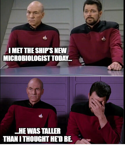 star trek microbiologist