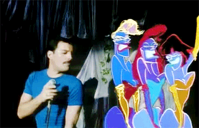 1980's-90's Gifs | A kind of magic, Save the queen, Freddie mercury