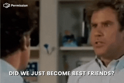Did-we-just-become-best-friends GIFs - Get the best GIF on GIPHY