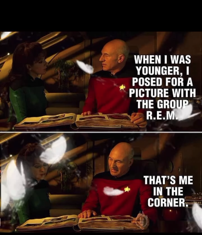 star trek REM what???